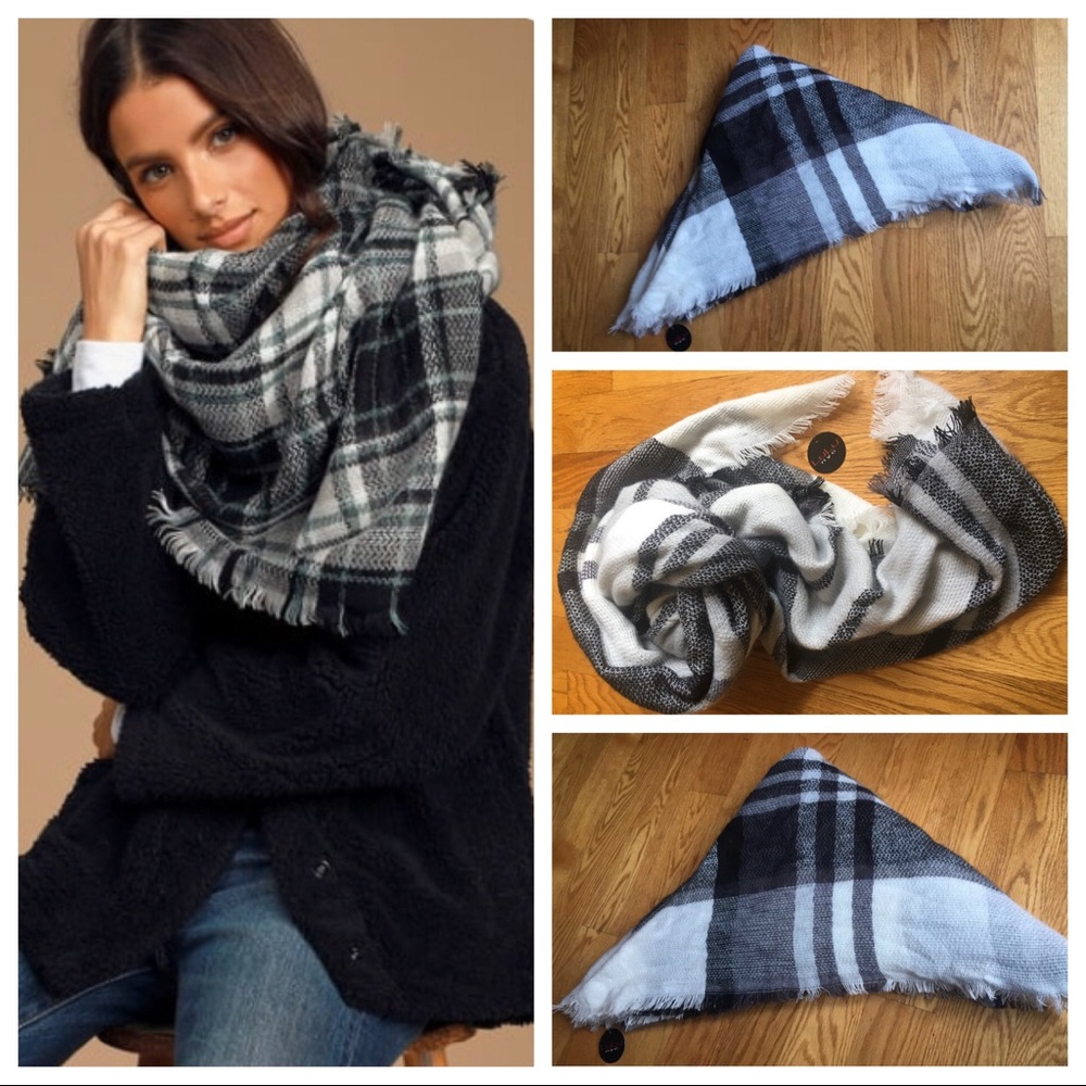 NWT Lulu nyc Blanket Scarf